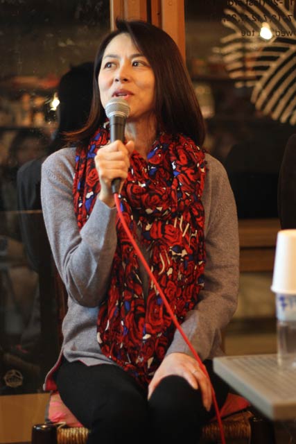 「観光地域づくりにおける食の未来シンポジウム」にゲスト出演した王理恵さん