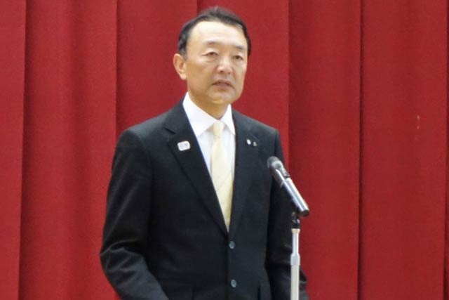 新潟県高等学校体育連盟の玉木会長