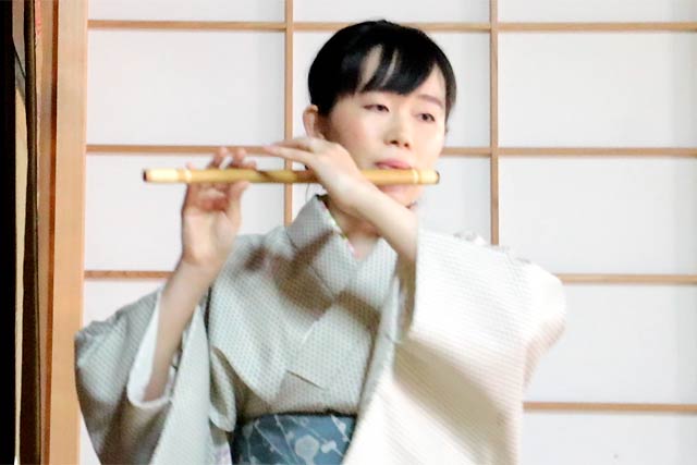 篠笛の熊倉さん