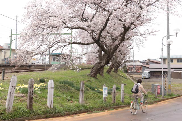 分水駅近く