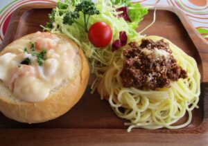 ブレッドカップ パスタランチ