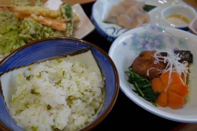 「春のふきのとう御膳」 