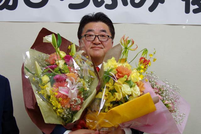 新人でただひとり当選した馬場氏