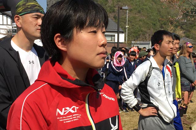 開会式の蓑口さん