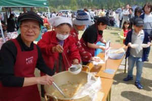 しただ産豚汁の無料配布