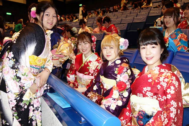 加茂市成人式の新成人