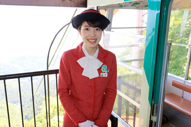 カモシカを撮影した番さん