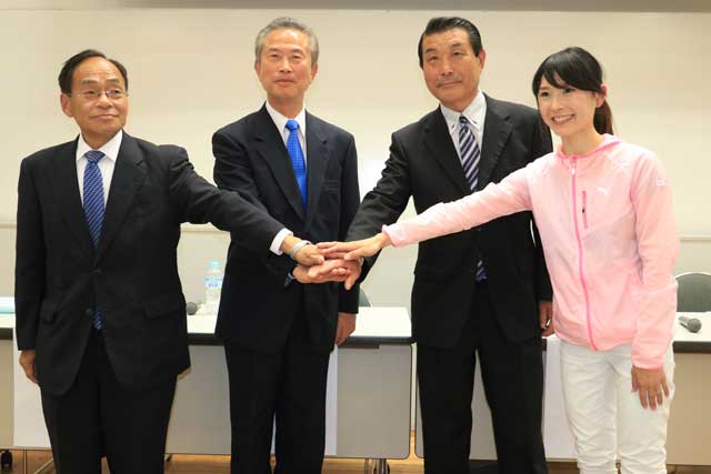 左から皆川氏、佐野氏、笹川氏、今井氏