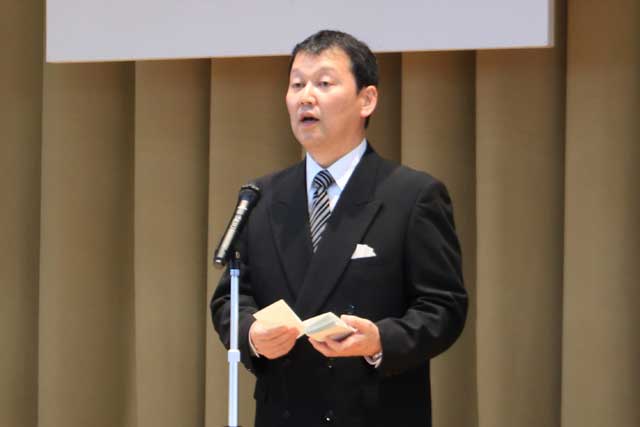 渋谷校長のあいさつ