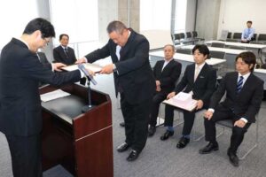 燕市が平成29年度施工の優良工事表彰
