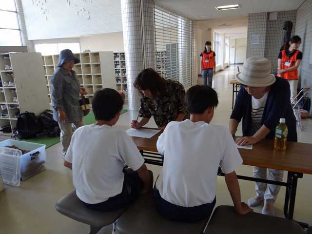 中学生ボランティア