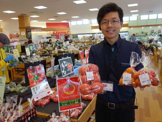 「トマトサミット」を開く「ただいまーと」