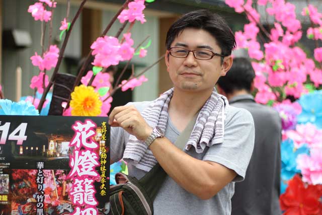 ことしの講長の角田さん