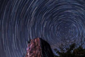 県央画廊 宮島一馬さんの星景写真