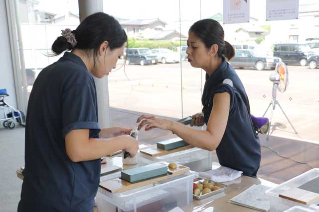 28日だけ行った包丁研ぎ直し無料セミナー