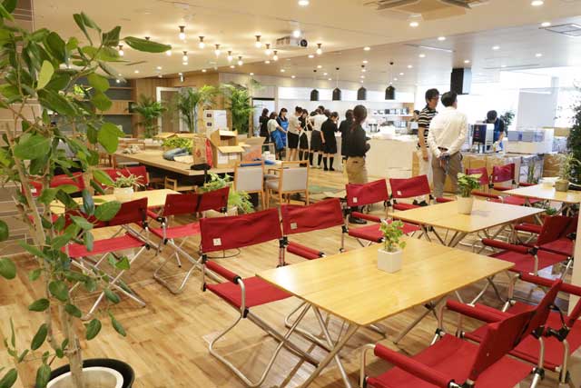 日本橋ゲートオフィスのゲートカフェが1日限りで本社に出現
