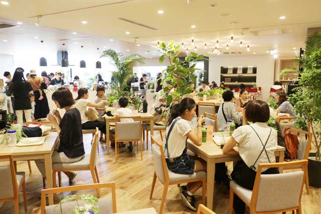 日本橋ゲートオフィスのゲートカフェが1日限りで新潟本社に出現