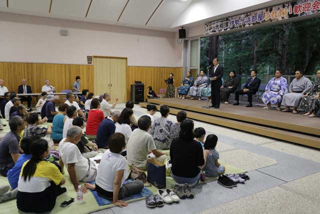 弥彦でふれあい歓迎会