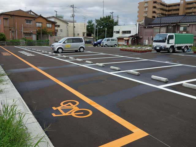9月1日に旧長崎屋東三条店跡地にオープンする三条市の市営駐車場