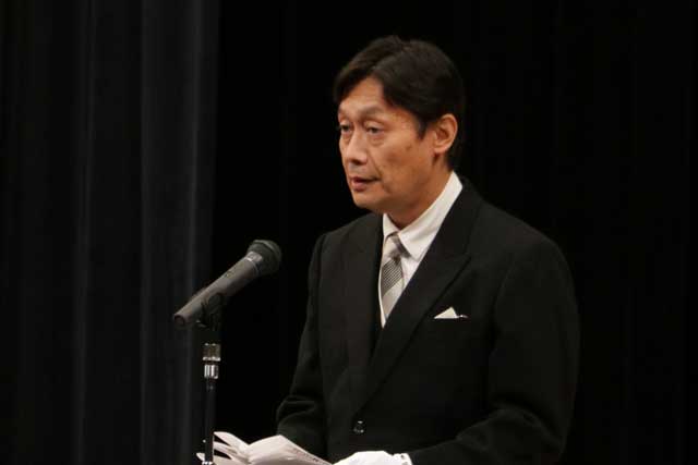 西村学校長の式辞