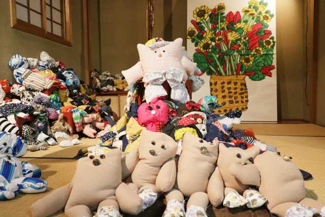 小冨士屋の展示