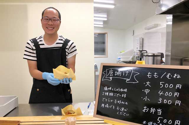 から揚げと弁当のテークアウト専門店「唐揚げかんちゃん」
