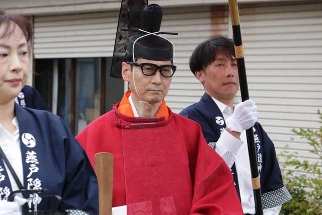 弥彦神社・米山禰宜