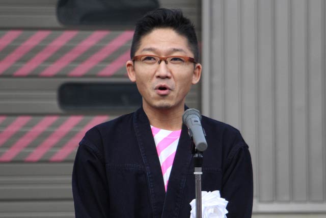 実行委員長の山田立さん