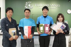 左から川上農場、亜倶璃さんじょう、内山農園、だし屋ジャパン
