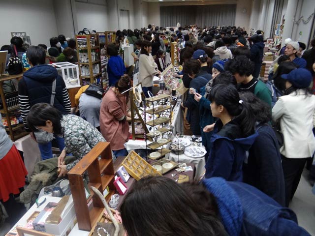 昨年のカントリー＆クラフトフェスタのにぎわい