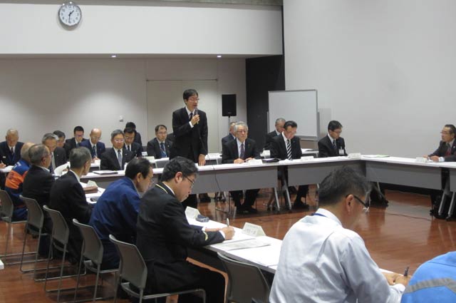初めての燕市雪害対策連絡会議