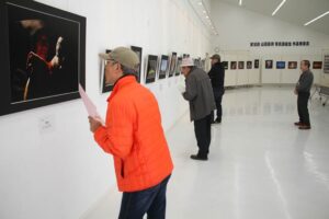 三条東公民館で開かれている「第16回山田昌男写真講座生作品展in三条」