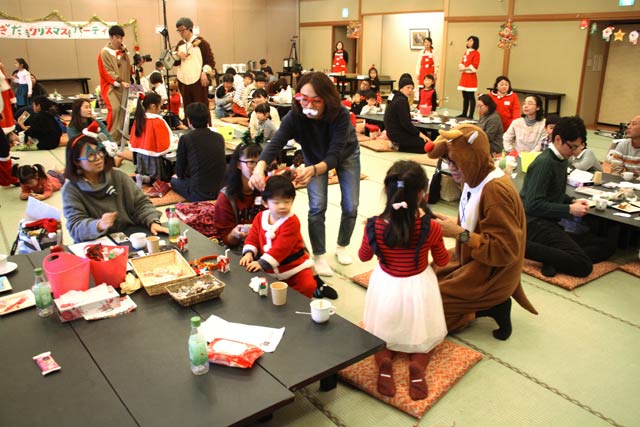やなぎだ写真館の恒例のクリスマスパーティー