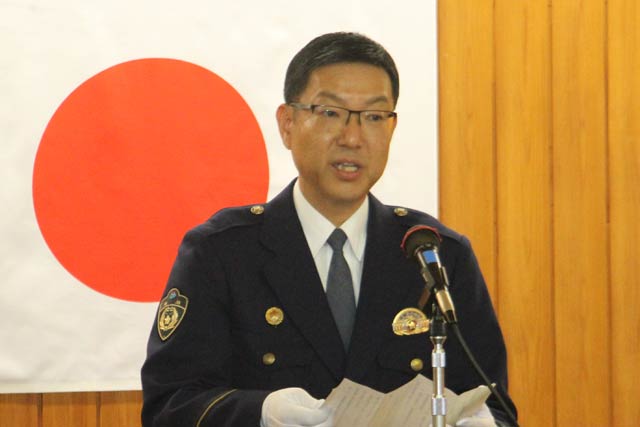 皆川加茂署長