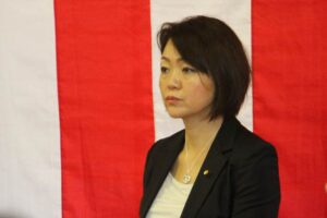 加茂市長選に出馬する藤田明美氏