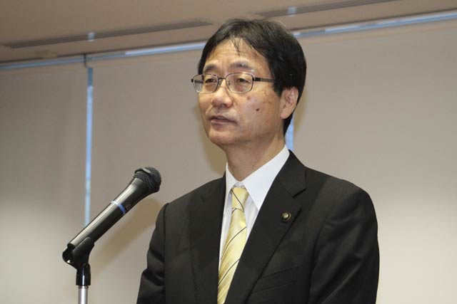 訓示する鈴木市長