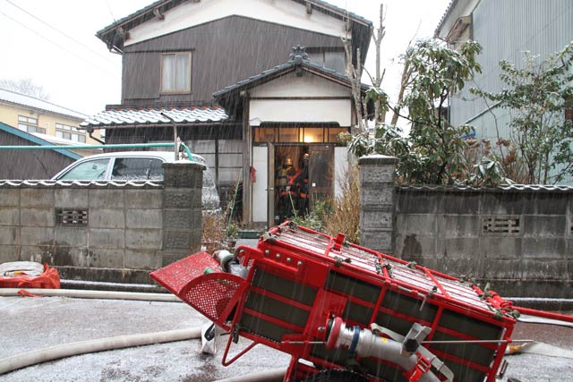 ぼやのあった家