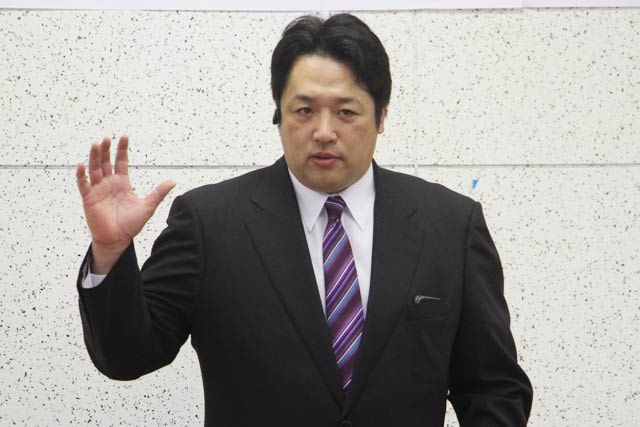 大井後援会長