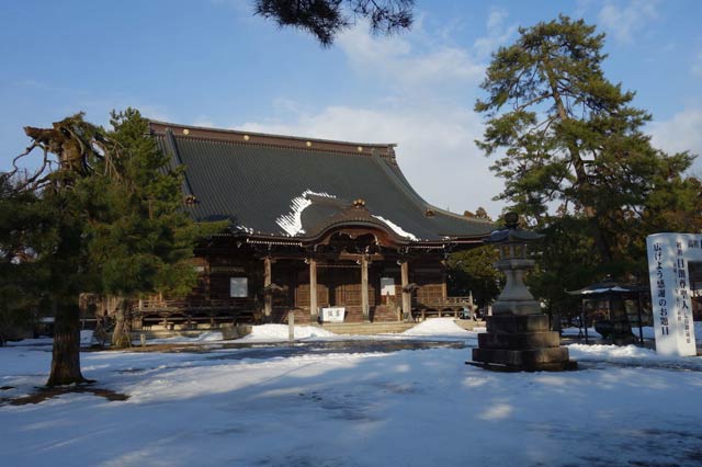 節分会が行われる本成寺