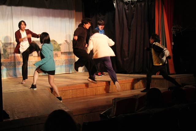 三条東映ムービルで開かれた三条ムービル音劇祭