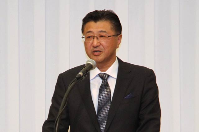 玉橋社長のあいさつ