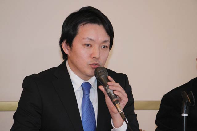 決意を話す河原井氏