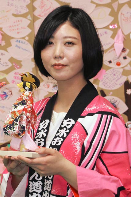南山陽子さん(26)　おいらん道中の体験を漫画で発信したい