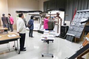 三条商工会議所で開かれている県央NSP会のリフォーム展