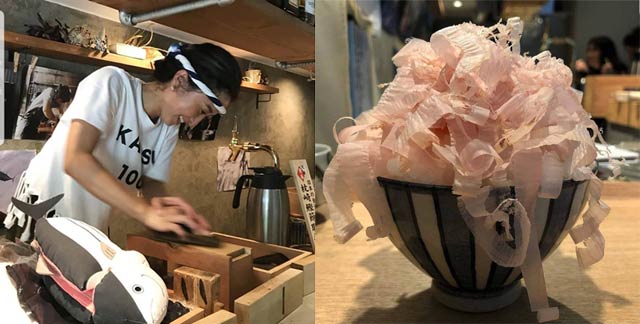 「かつお食堂」のかつお伝道師、永松真依さんとかつお節たっぷりのかつおめしごはん