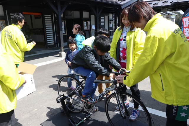 自転車のスピード計測にチャレンジ