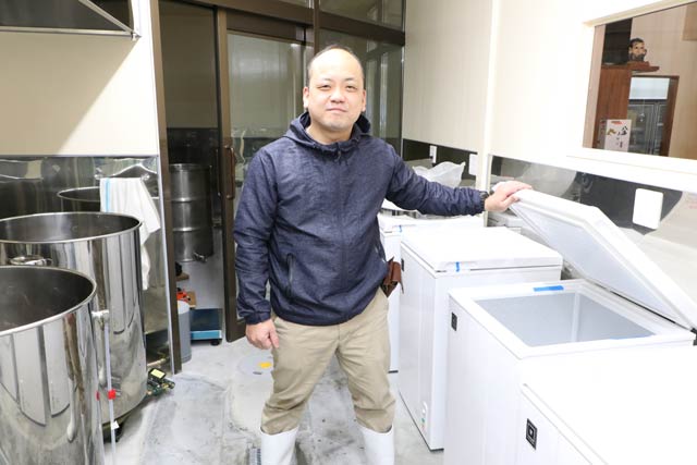 本店を改修して作った醸造工場