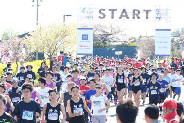3kmのスタート