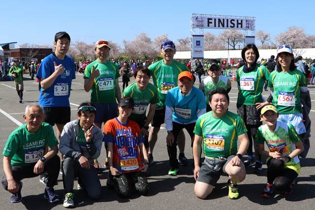 宇佐美ランニングクラブのメンバー