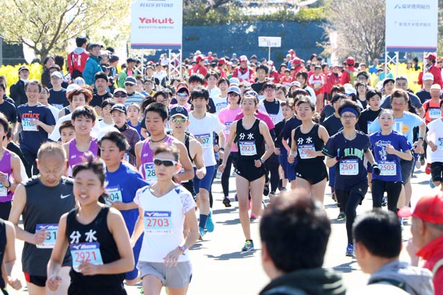 3kmのスタート